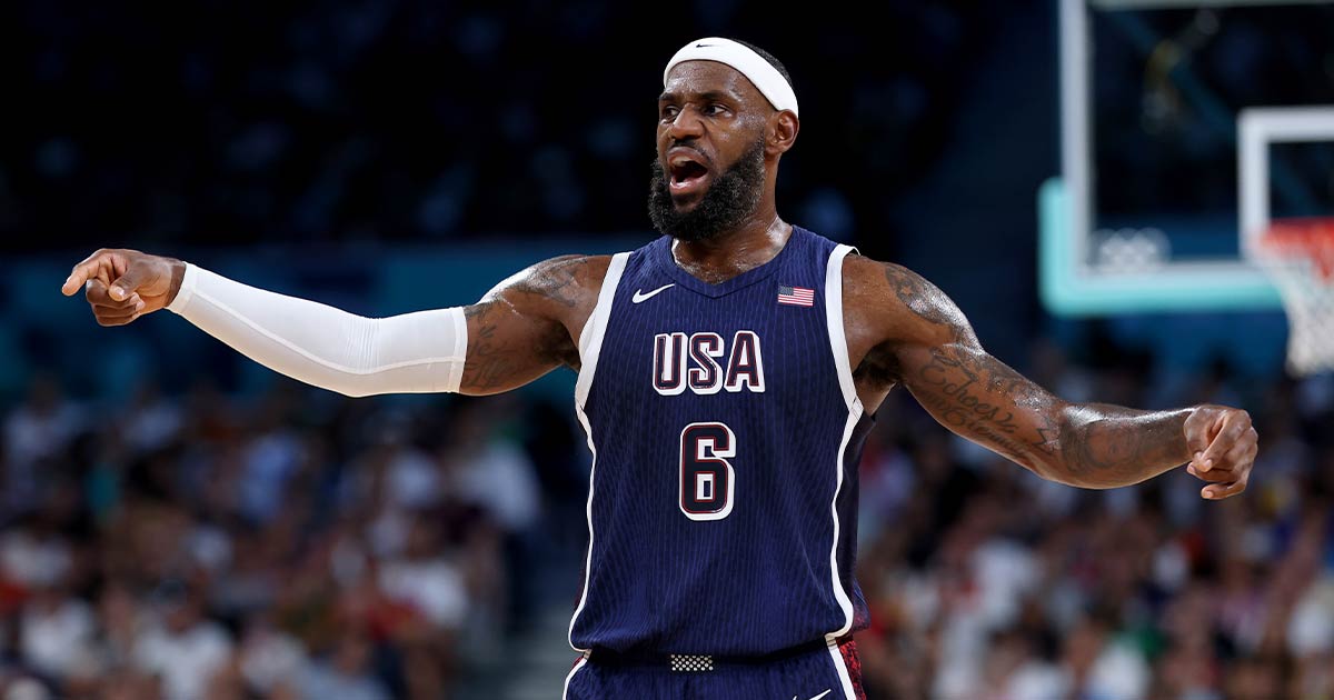 Il cestista LeBron James