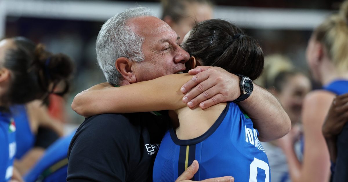 Julio Velasco, commissario tecnico della Nazionale italiana femminile di pallavolo