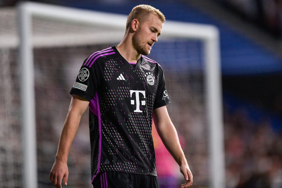 Matthijs De Ligt in campo con il Bayern Monaco