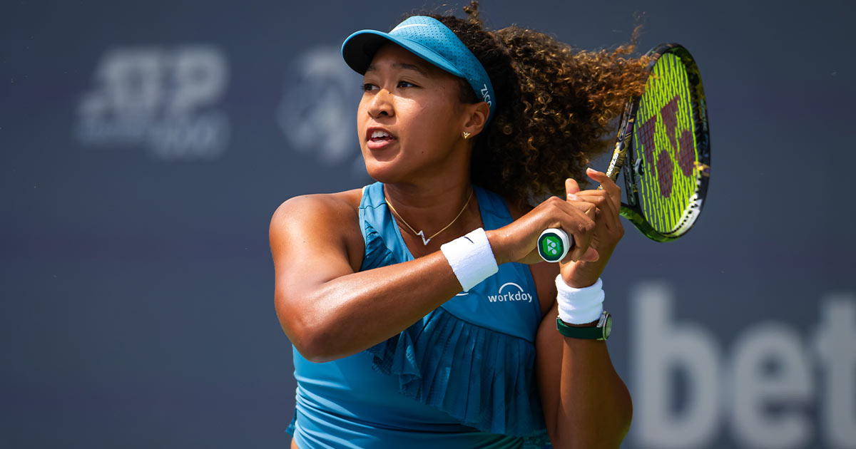 La tennista Naomi Osaka