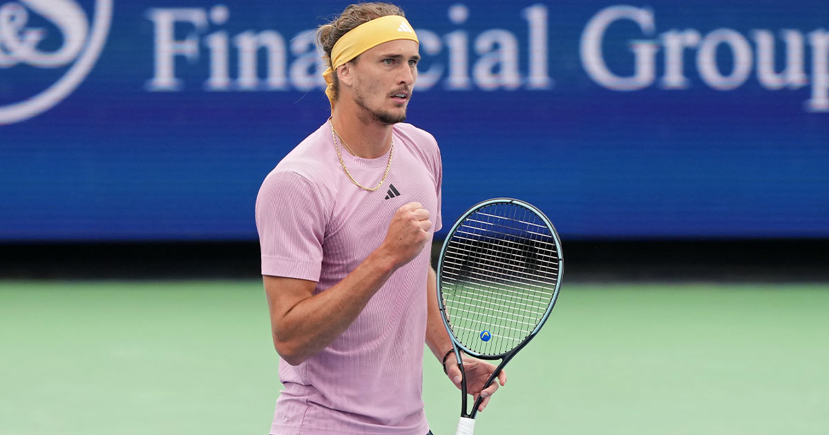 Il tennista Alexander Zverev