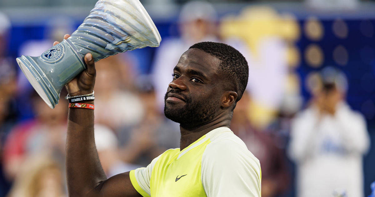 Il tennista Frances Tiafoe