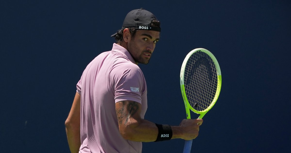 Il tennista Matteo Berrettini