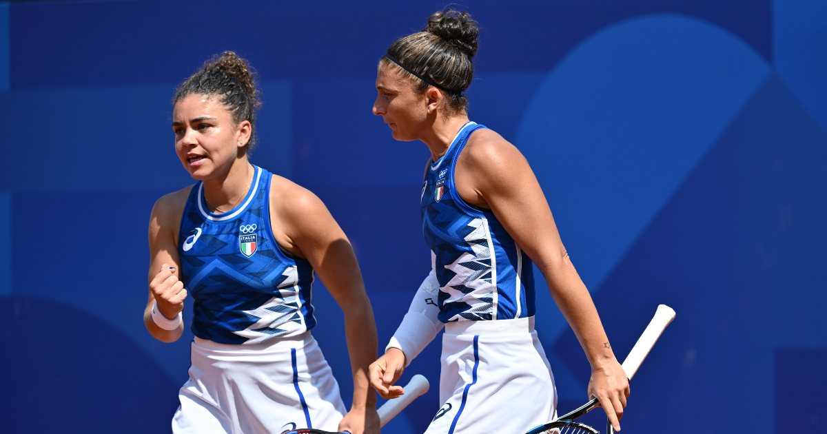 Jasmine Paolini e Sara Errani