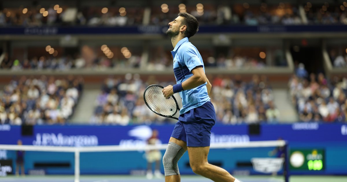 Il tennista Novak Djokovic