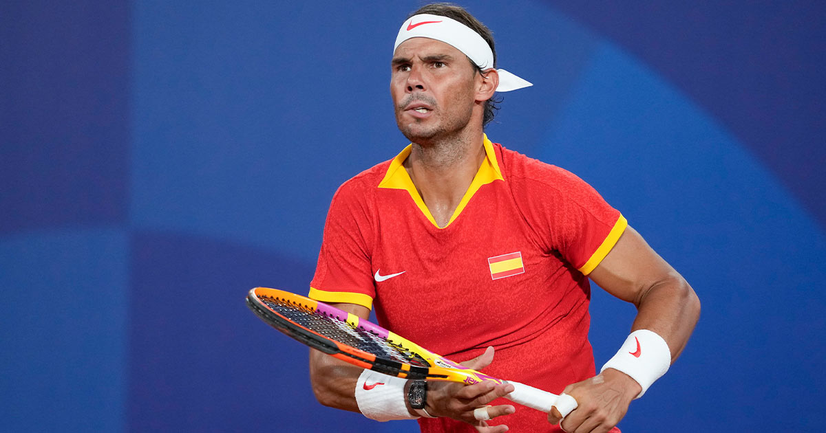 Il tennista Rafa Nadal