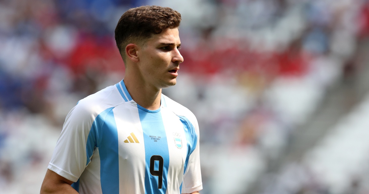 Julian Alvarez, attaccante argentino passato dal Manchester City all'Atletico Madrid