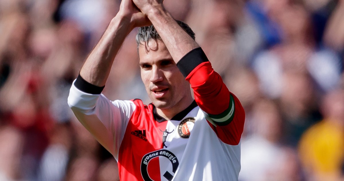 Robin van Persie in maglia Feyenoord