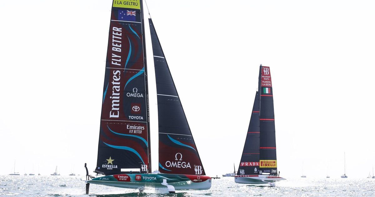 Team New Zealand e Luna Rossa