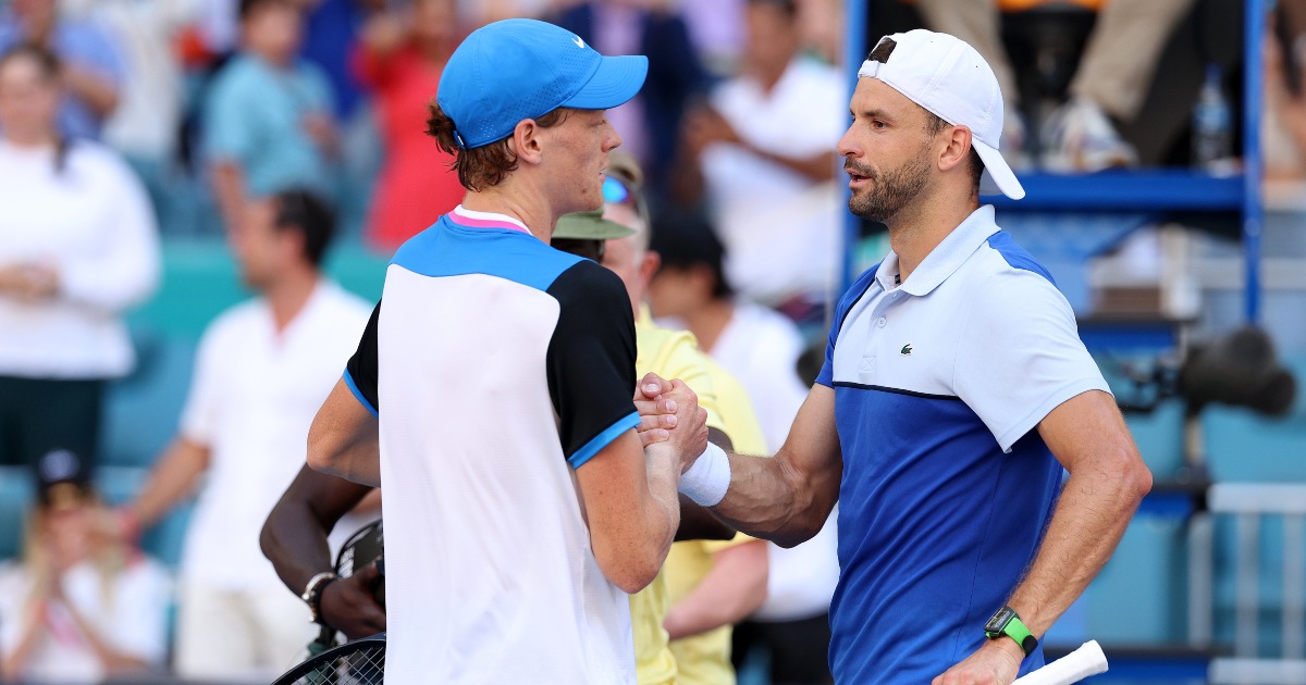 Jannik Sinner e Grigor Dimitrov