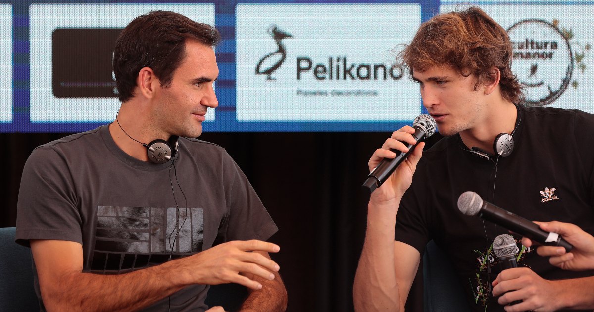 Roger Federer e Alexander Zverev