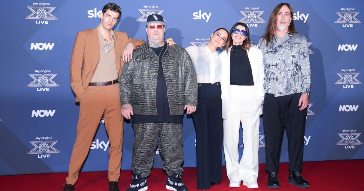 Achille Lauro, Jake La Furia, Paola Iezzi, Giorgia Todrani e Manuel Agnelli, X Factor