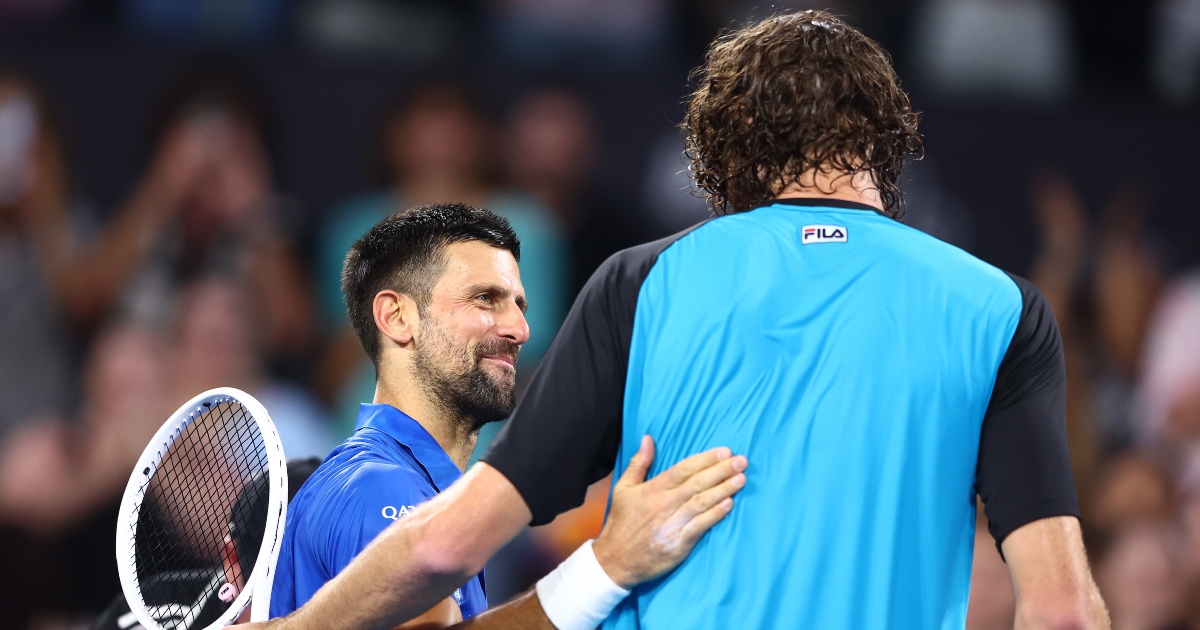 Novak Djokovic e Reilly Opelka