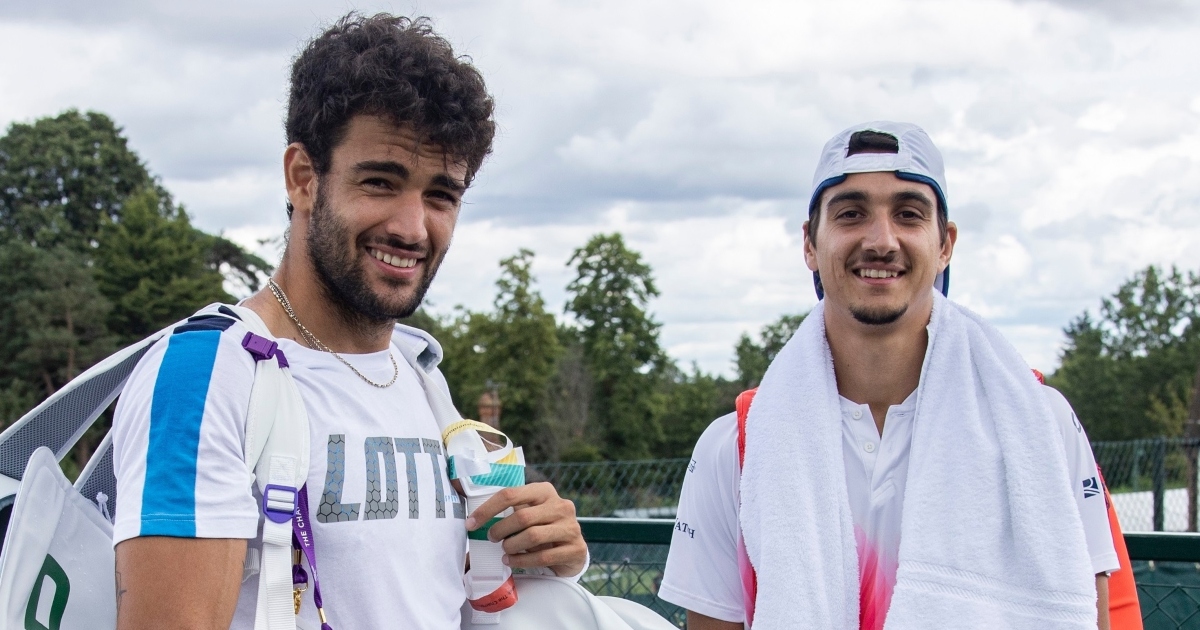 Matteo Berrettini e Lorenzo Sonego